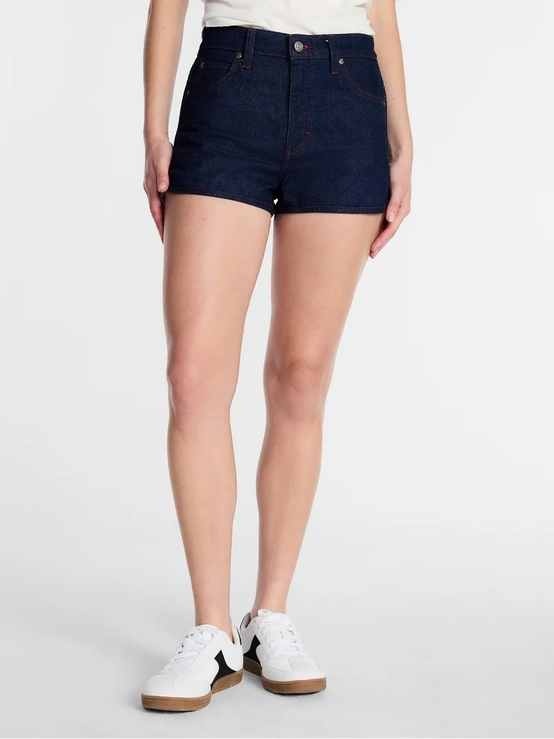 Kacey Lee Women's High Rise Shorts, Sizes 0-18 | Walmart (US)