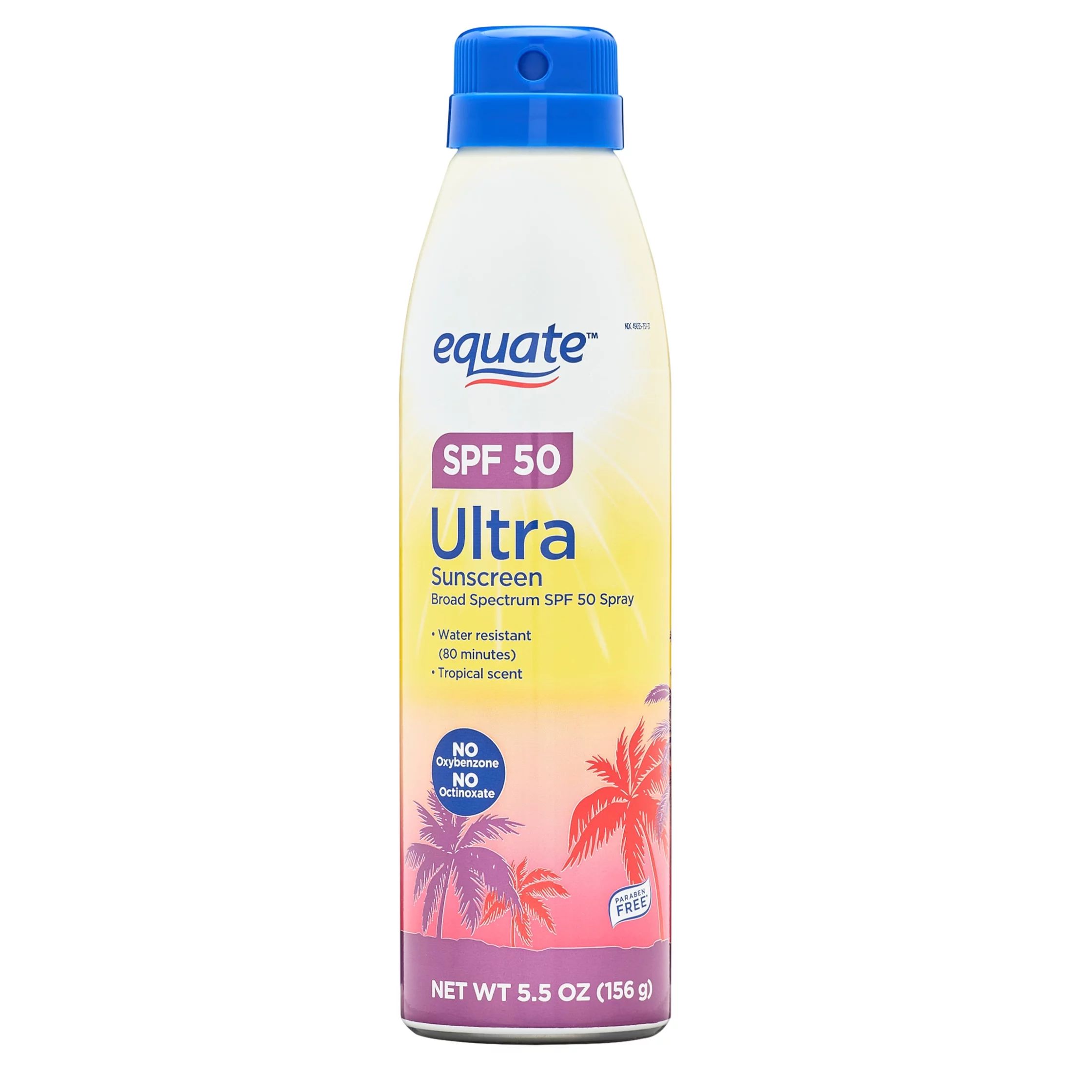 Equate Ultra Broad Spectrum Sunscreen Spray, SPF 50, 5.5 oz | Walmart (US)