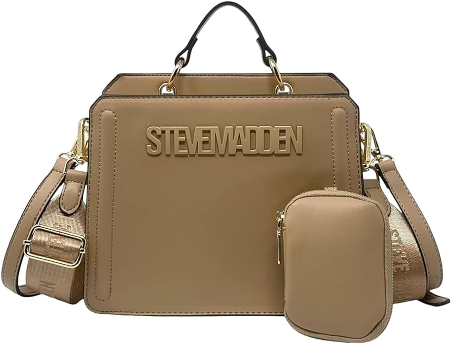 Steve Madden Bevelyn Convertible Crossbody Bag, Green Flare | Amazon (US)
