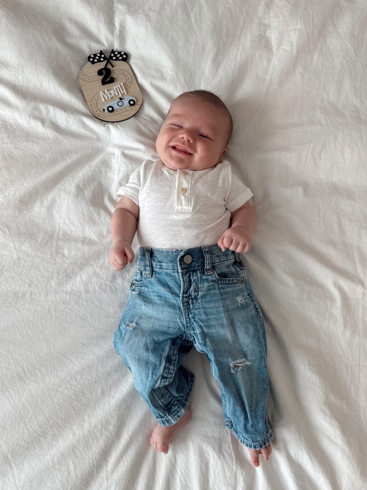 Cutest little baby jeans! I love this wash🥹

#LTKBaby #LTKKids #LTKmomlife