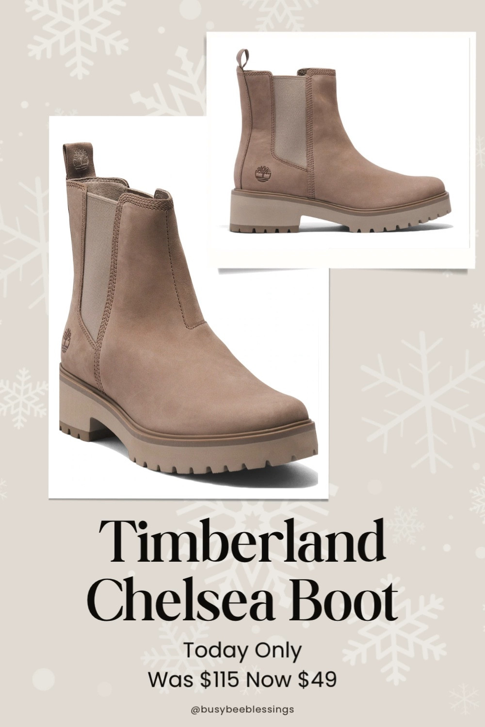 ✨Deal of the Day✨ Today only this Timberland Chelsea Boot is almost 60% off! This is a gorgeous boot and the quality is amazing! Buy a pair for yourself and another as a gift.

#LTKSeasonal #LTKGiftGuide #LTKCyberWeek