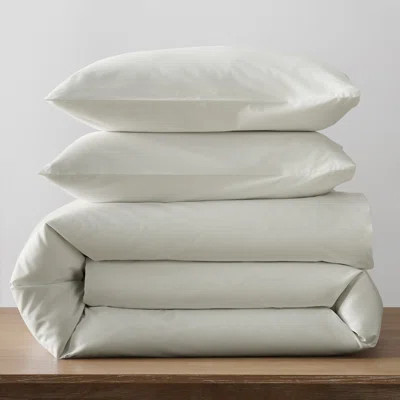 Coyer Classic Cotton Percale Duvet Cover Set | Wayfair North America