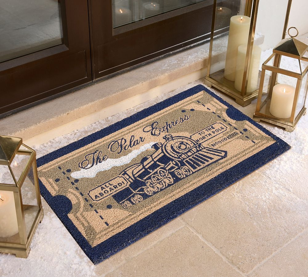 The Polar Express™ Doormat | Pottery Barn (US)