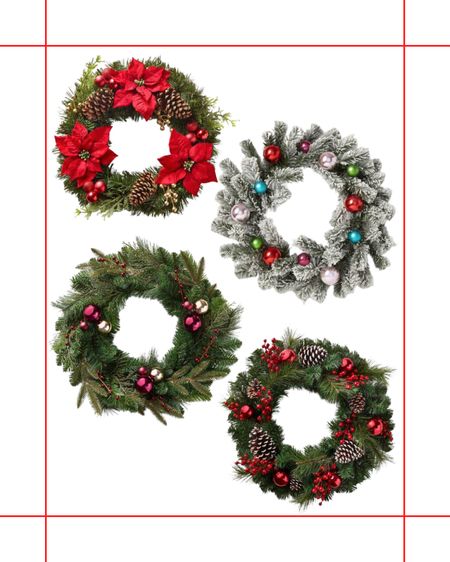 If you love Christmas decor then check out these Christmas wreaths at Target and Walmart. 

Christmas wreaths, Christmas decor, Christmas decorations, holiday decorations, holiday decor, Christmas present, secret Santa .

#LTKHoliday #LTKhome #LTKSeasonal
