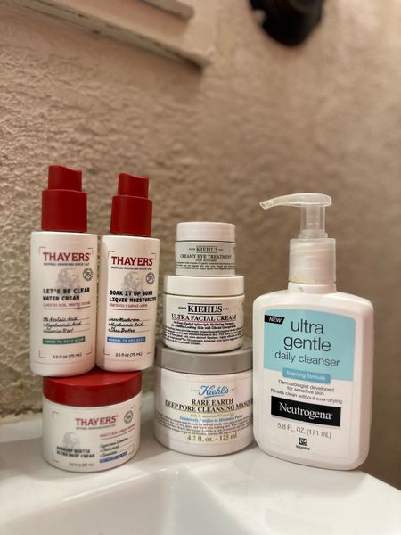 My go to skincare products🧖🏾‍♀️

Daily use: cleanser, water cream, barrier cream, moisturizer

Using 2x during the week: deep pore mask and eye treatment

#LTKbeauty