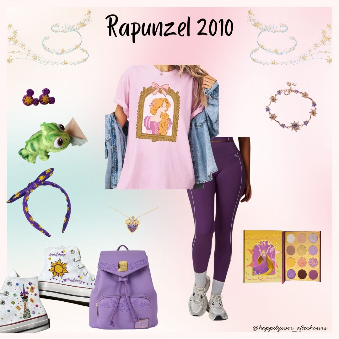 Rapunzel athletic Disney outfit! 🤍✨

#LTKTravel #LTKFindsUnder50 #LTKActive