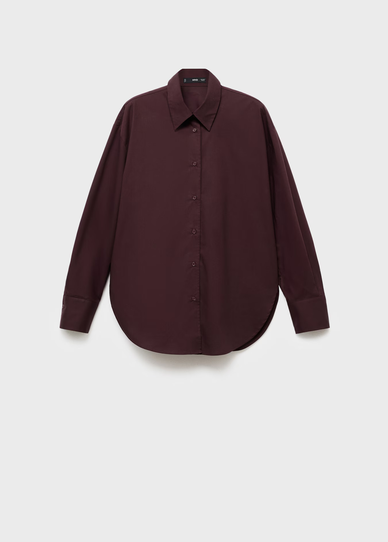 Oversize poplin shirt - Women | MANGO United Kingdom | Mango EU