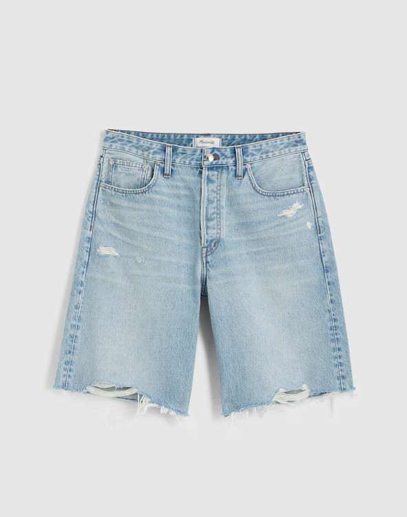 The Curvy Essex Long Baggy Short | Madewell