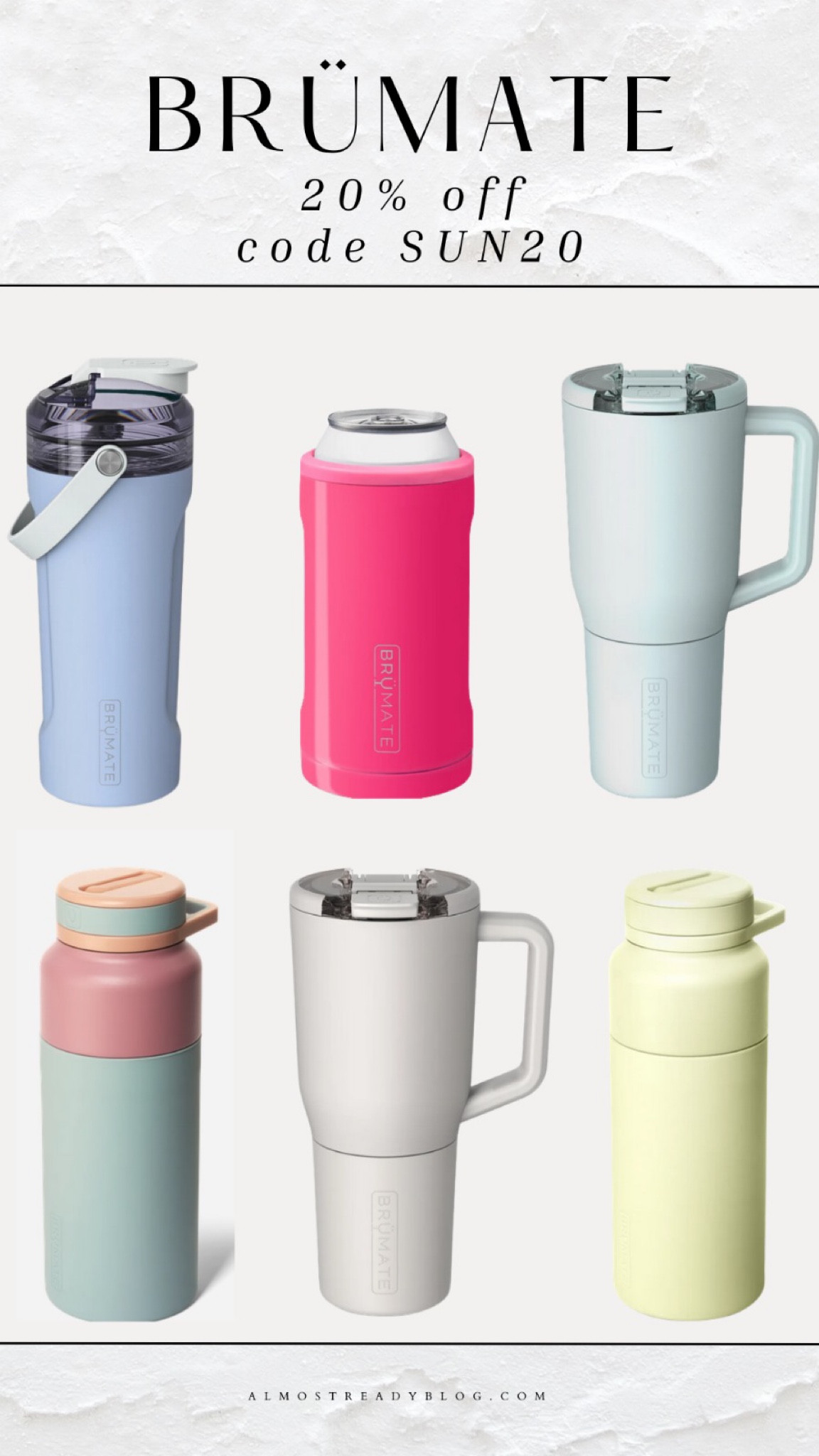 Brumate 20% off code SUN20 

#LTKFindsUnder50 #LTKSaleAlert #LTKFindsUnder100