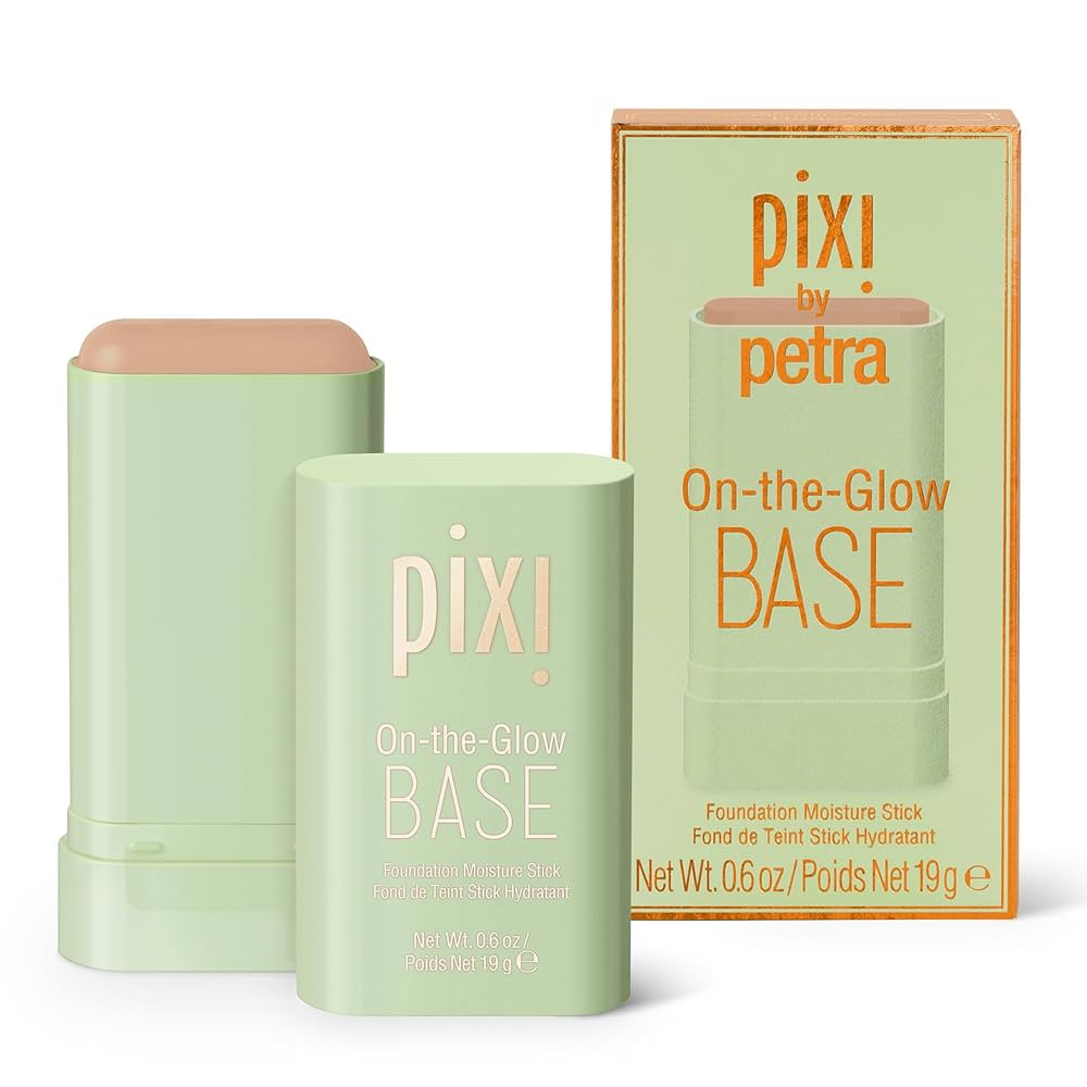 Pixi Beauty On-the-Glow Base| Tinted Moisturizer Foundation Stick | Honey: Medium, tan shade| 0.6... | Amazon (US)