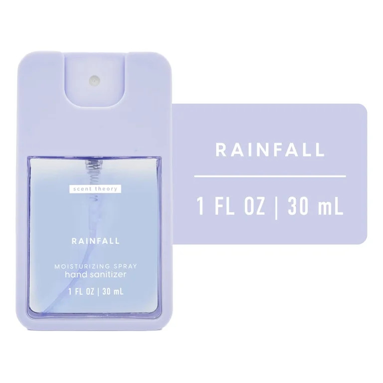 Scent Theory Hand Sanitizer Spray, Rainfall, 1 fl oz | Walmart (US)