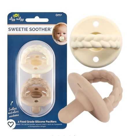 Favorite baby pacifiers. Comes in set of 2 with different color options!

#LTKBump #LTKBaby #LTKGiftGuide