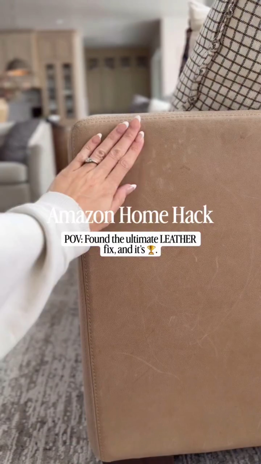 As per usual, I come bearing solutions: My all-time favorite leather spray cleans and conditions in one. 🤌 It currently has a 4.7 star rating on Amazon with thousands of reviews!!

Cleans, conditions, AND protects! If you only get one product for your leather furniture, leather shoes, or leather interior of your car, let it be this.

Created by professional car retailers, it’s my secret weapon for easily maintaining my leather furniture!

You are going to love it. 😘

I’ve linked it in my Amazon storefront in my bio as well.

Xoxo, 
Andrea

✨Follow along for more home solutions, functional finds, interior styling, and home inspiration.

#amazoninfluencerprogram #amazonhome #founditonamazon #amazonhack #leathercleaner #leatherfurniture #leatherconditioner #leathercare

Leather furniture, leather care, fix my leather, how to clean leather, how to restore old leather, remove scratches from leather, living room furniture, leather chair, leather detailing, Amazon cleaning, Amazon home, leather spray

#LTKStyleTip #LTKHome #LTKFindsUnder100

#LTKdayinmylife #LTKHome #LTKmomlife