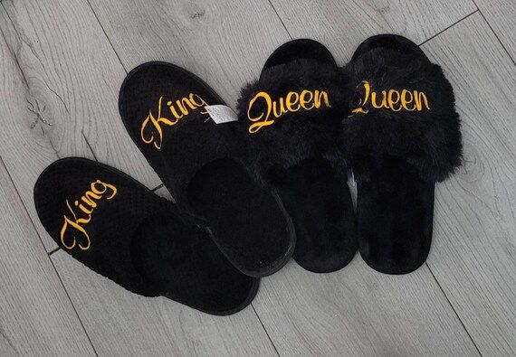 His/her Queen/king/mr/mrs Any Text Personalised Black Warm | Etsy | Etsy (US)