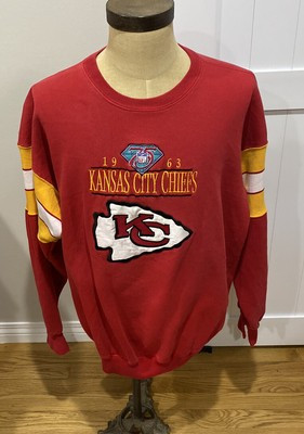 Vintage Kansas City Chiefs 75th Anniversary Red Legends Sweatshirt Men/Adult XL  | eBay | eBay US