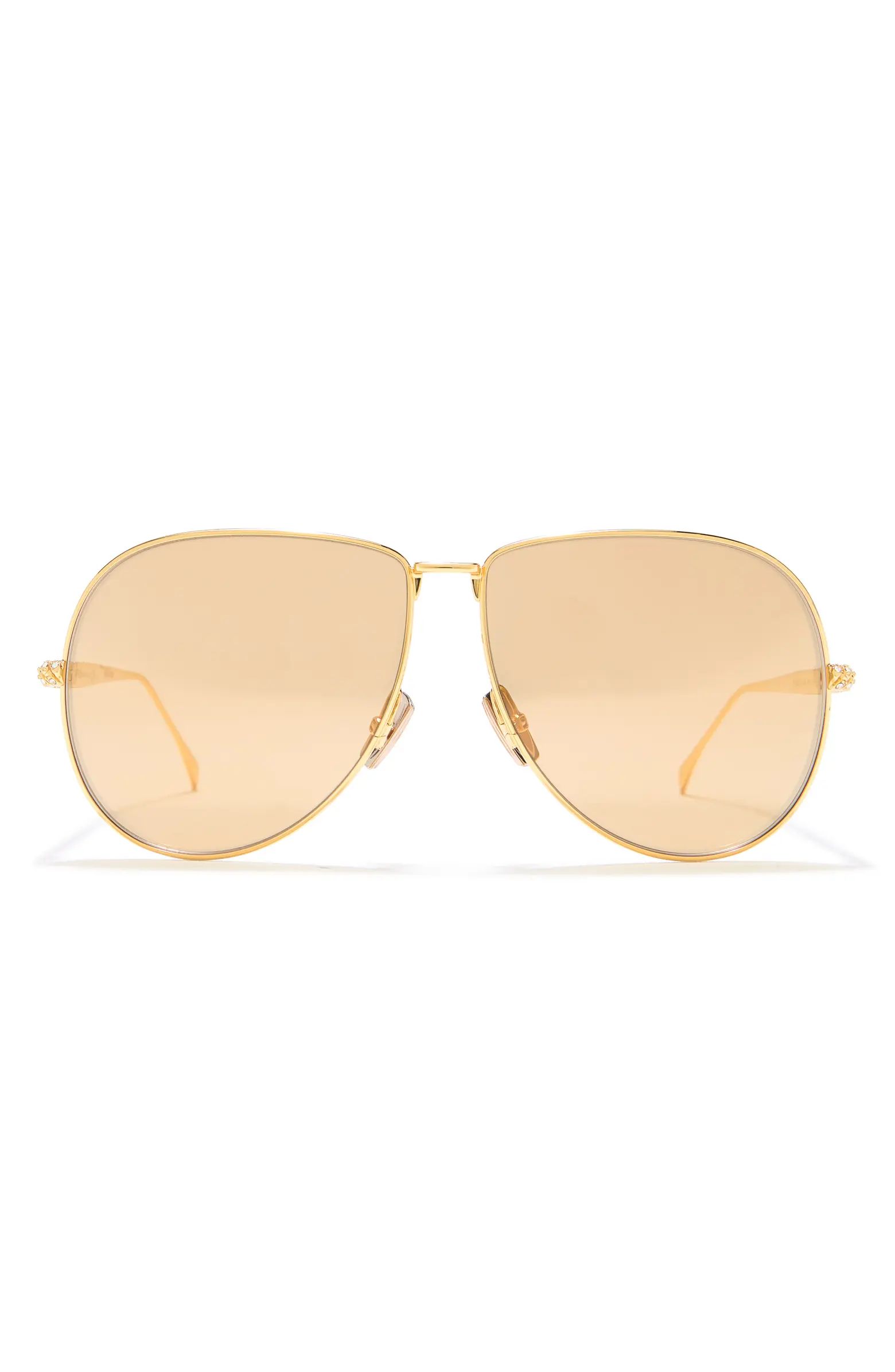 Fendi 63mm Aviator Sunglasses | Nordstromrack | Nordstrom Rack