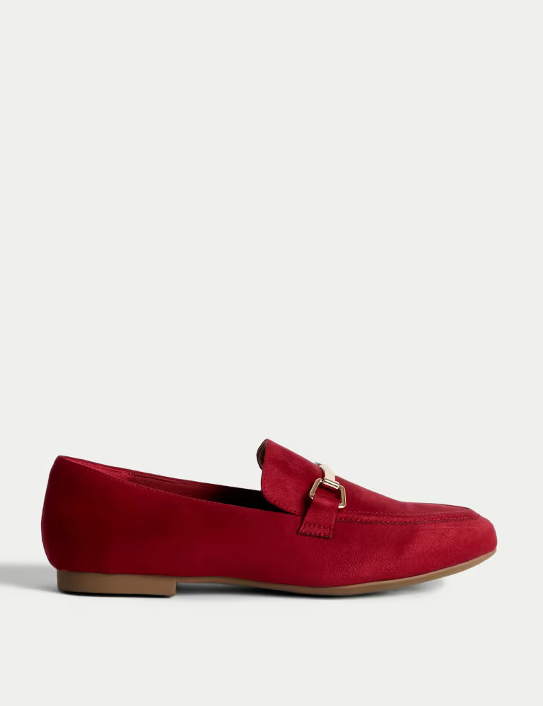 Trim Detail Slip On Flat Loafers | Marks & Spencer (UK)