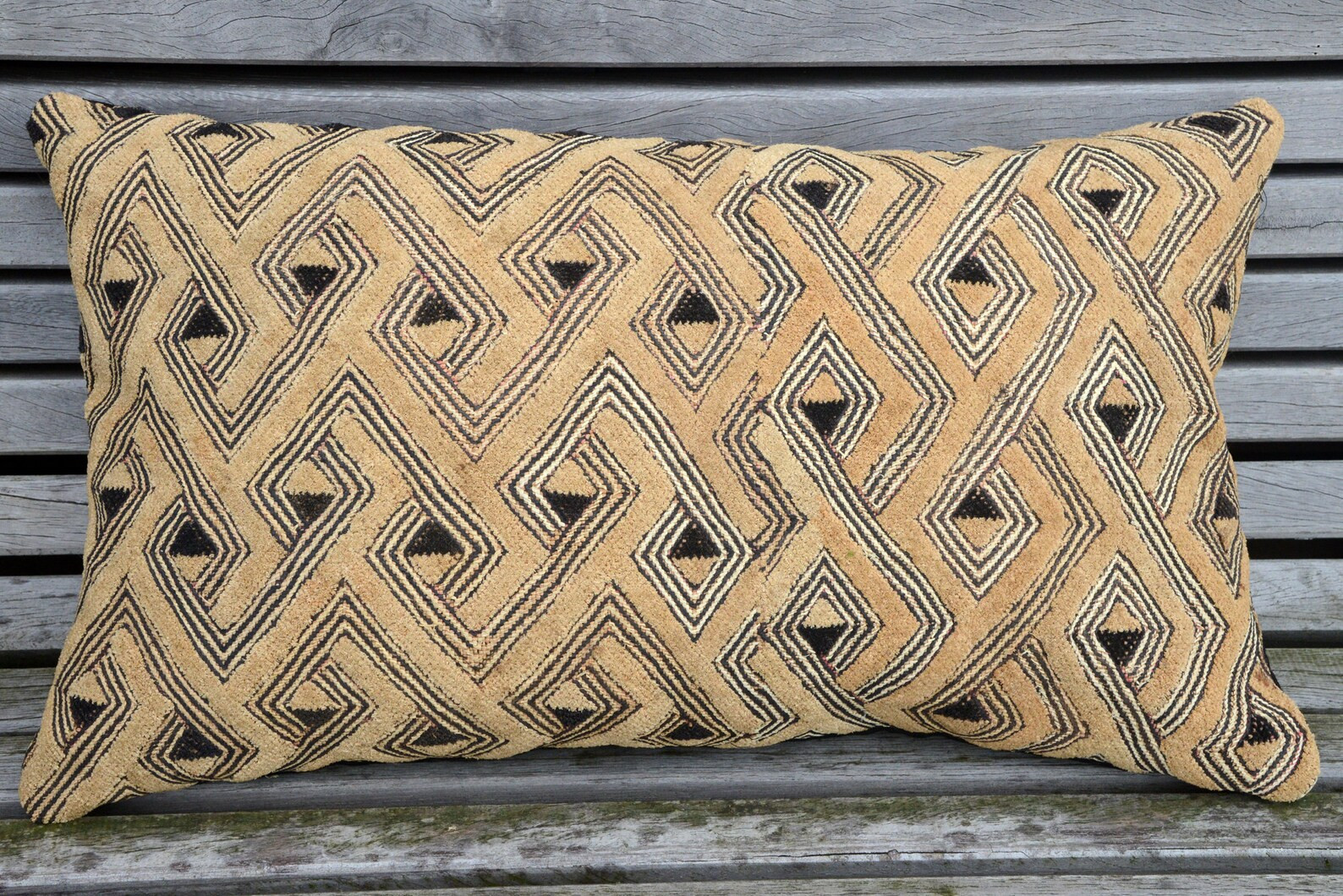 Kuba Cloth/Kuba cloth cushion cover/Kuba cloth pillow/African | Etsy | Etsy (US)