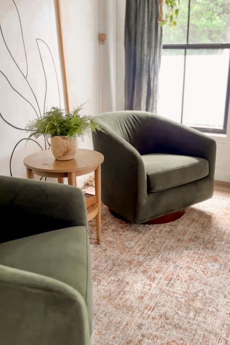 Green swivel chairs 

#LTKhome #LTKstyletip #LTKfamily