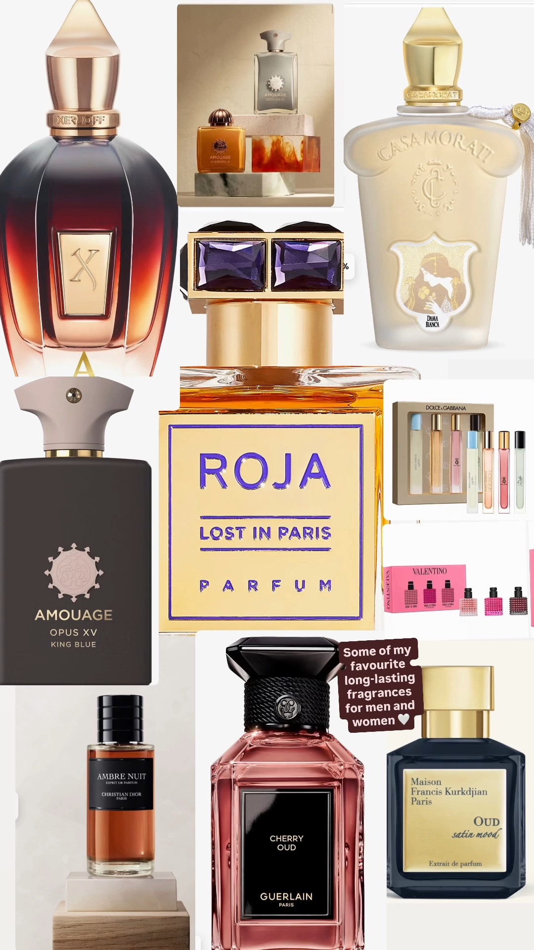 Some of my long-lasting fragrances for men and women. 

Scroll to shop 🛍️🛒 Follow for more Xo 😘

#LTKBeauty #LTKMens #LTKselfcare