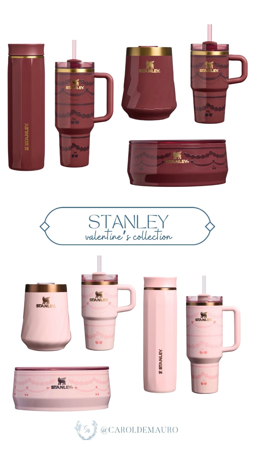 If your love language is giving gifts, then look at Stanley's new Valentine collection! Hydration just got a major romantic upgrade.

valentines day, coquette aesthetic, everyday essentials, travel mug, new arrivals, stay hydrated, water tumbler, winter wellness

#LTKSeasonal #LTKU #LTKFindsUnder50