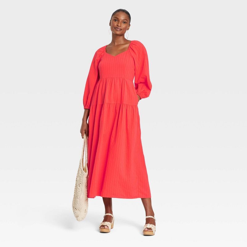 Women's Balloon Long Sleeve Dress - Universal Thread™ | Target
