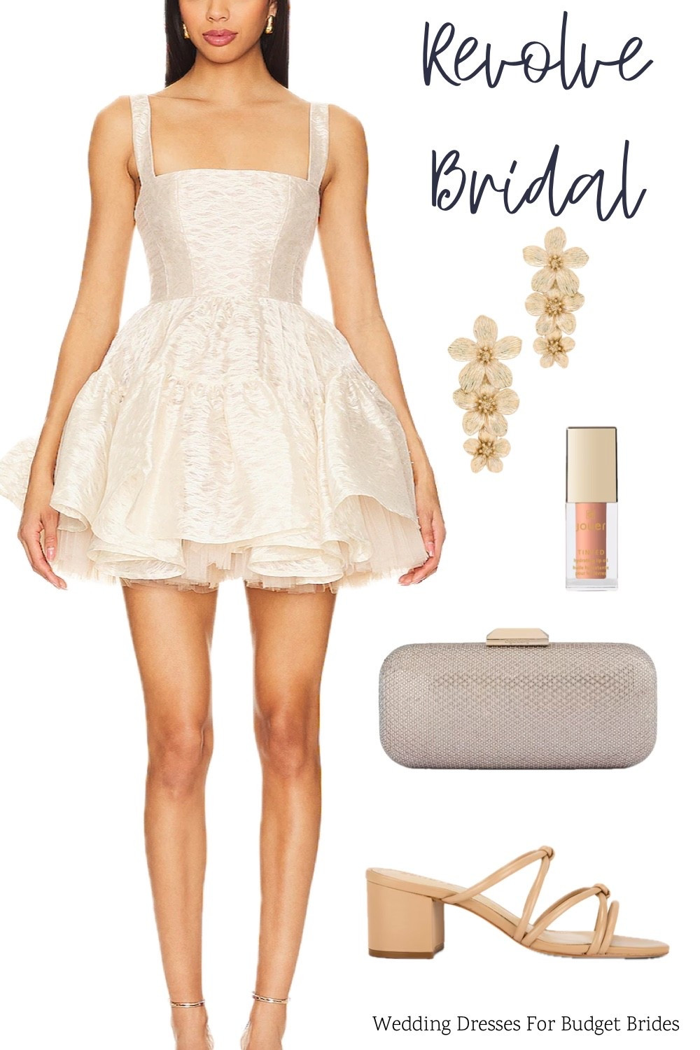 Wedding day outfit idea for the bride to be. Bridal dress and accessories at Revolve.

Bronx & Banco dress 41% off today!

Reception dress, courthouse elopement dress, short white dress, minimalist wedding dress, or microwedding dress. 

#LTKSaleAlert #LTKSeasonal #LTKWedding