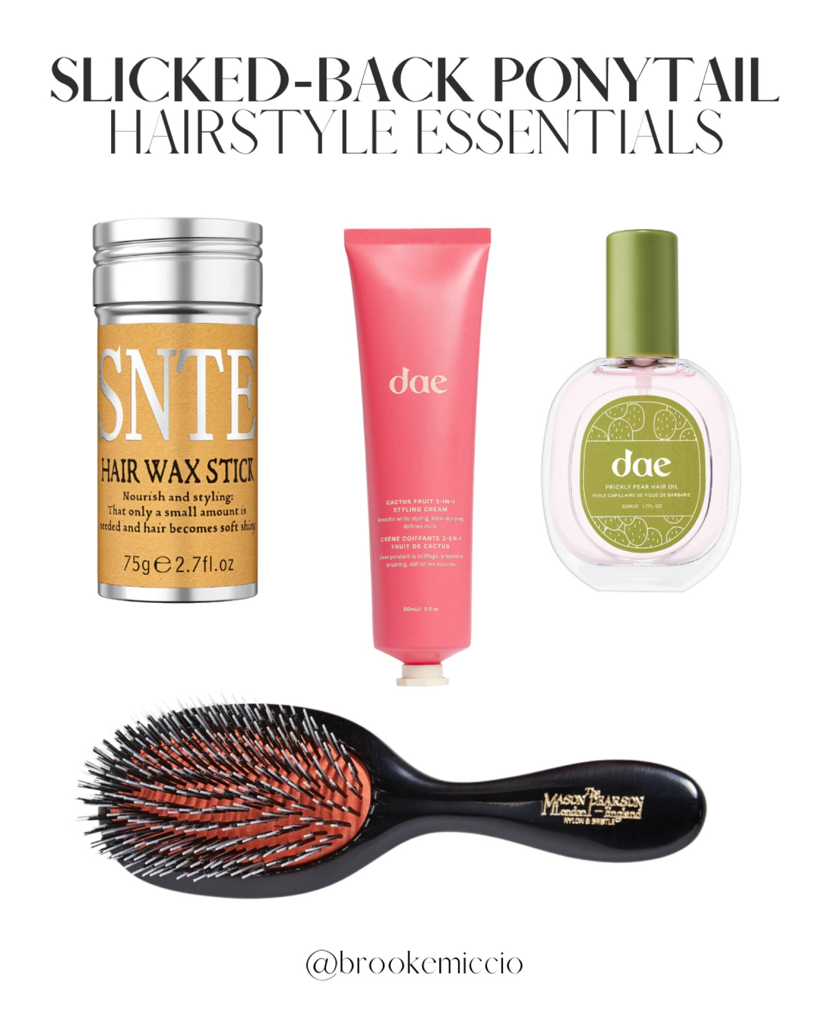 everything I use for a slick back ponytail hairstyle!

#LTKbeauty #LTKfindsunder100 #LTKstyletip