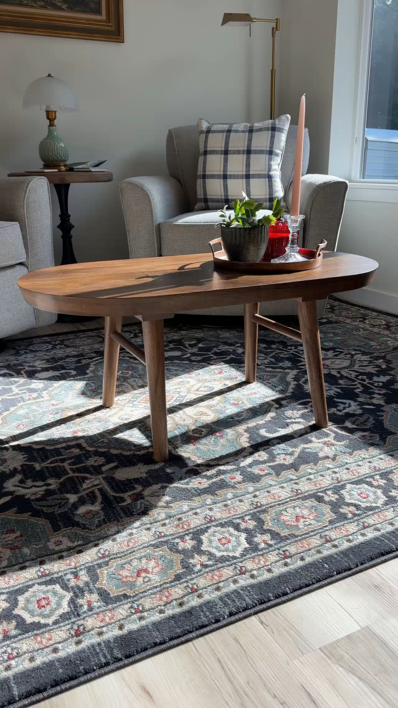 Our little reading nook coffee table is on sale during Way Days and it is such a pretty piece! This oval wood coffee table with tapered legs is the perfect size for a smaller sitting area and the shape and wood tones are just so warm and charming. It fits our reading nook perfectly and gets used every single day. If you have a cozy corner in your home that needs a little table this is such a beautiful option at a great sale price. Linking it below! @Wayfair 

 

#LTKSaleAlert #LTKHome