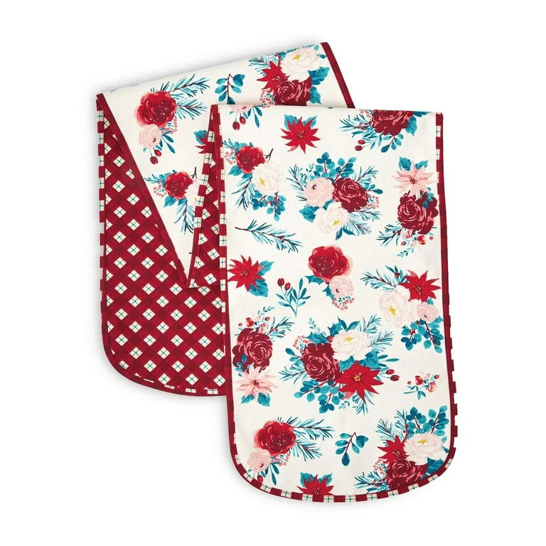 The Pioneer Woman Wishful Winter Fabric Table Runner, Multicolor, 14"x72" | Walmart (US)