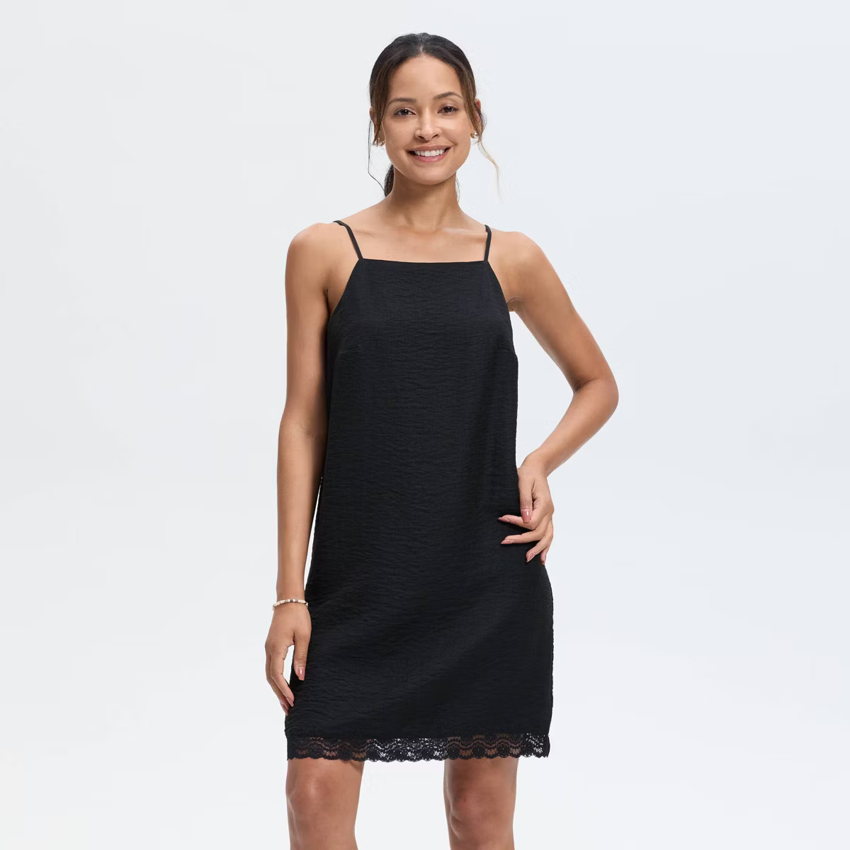 Women's Lace Trim Mini A-Line Dress - Universal Thread™ | Target