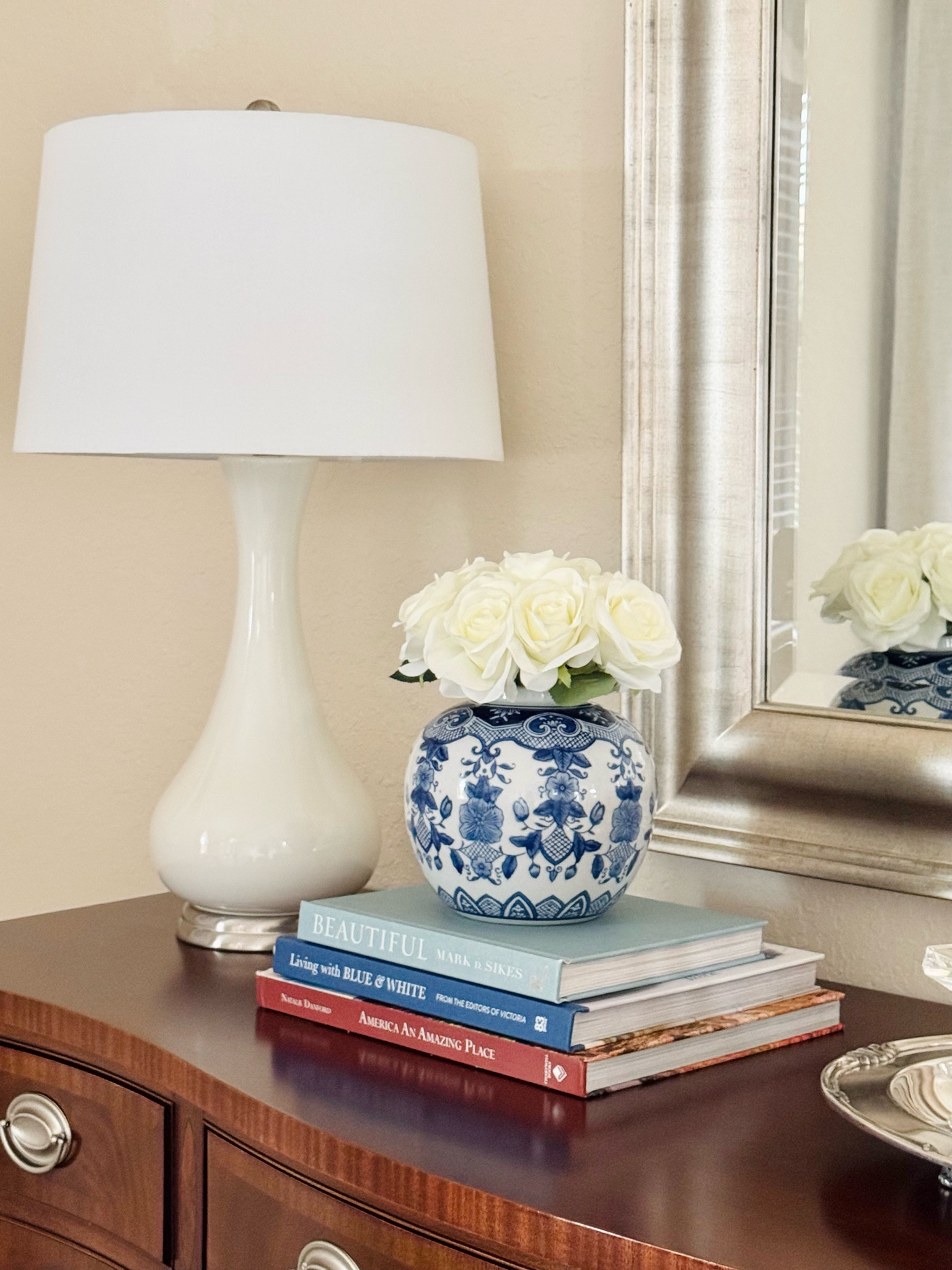 Beautiful Silk Roses Centerpiece!

Spring Decor | Home Decor | Artificial Flowers | Coffee Table Books  #amazonhome 

#LTKHome #LTKFindsUnder50 #LTKStyleTip