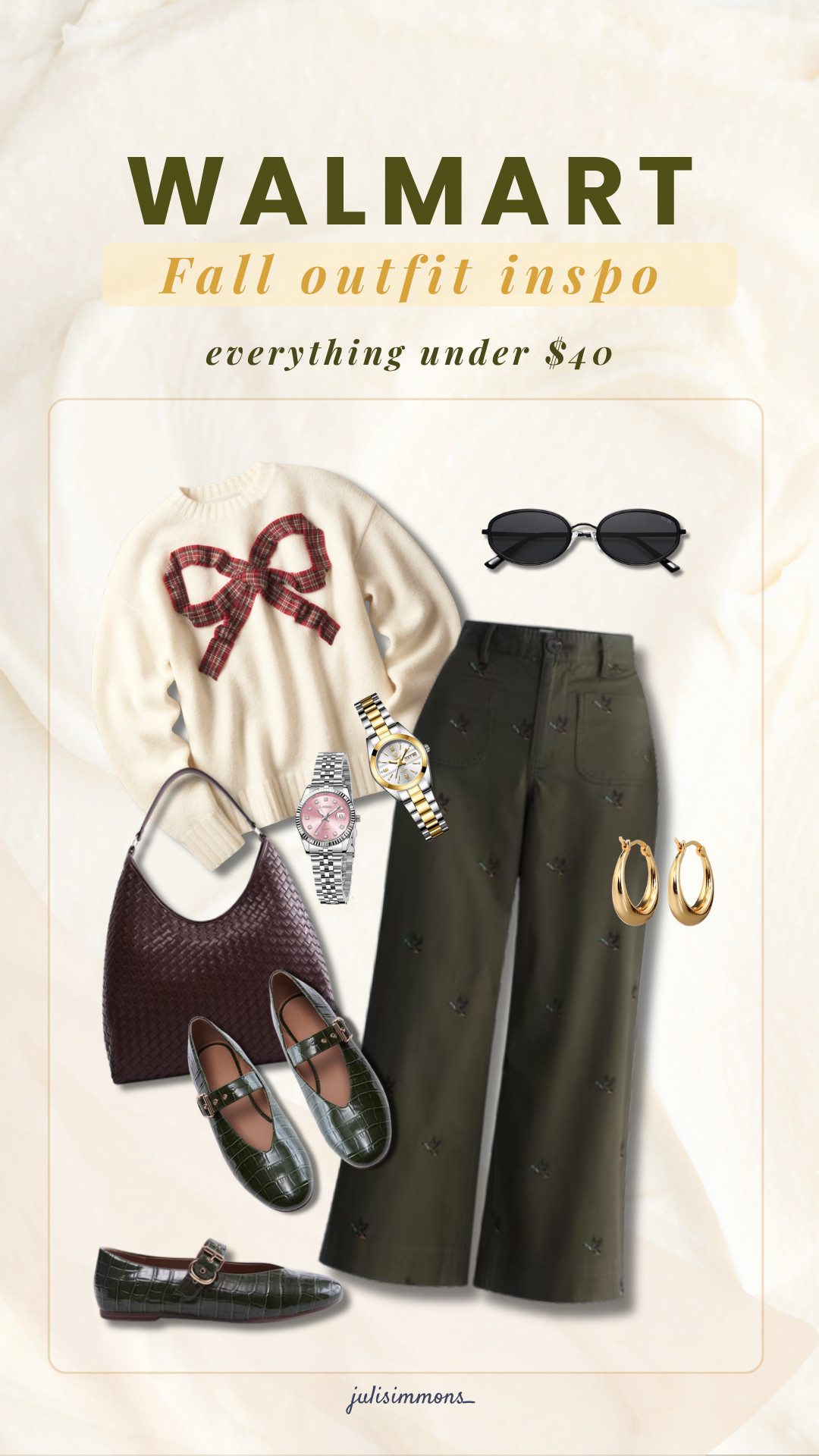 Walmart fall outfit inspo and everything I’m wearing is under $40! I’m 5’2”, usually a US size 10, and between a M/L depending on the piece. I’m sharing all the details below so you can see exactly what I’m wearing and how everything fits. Such an easy fall look for everyday plans, brunch, errands, or a casual day out. Everything is linked, just tap to shop!
#LTKFinds #LTKStyle #WalmartFinds #WalmartFashion #WalmartOutfit #FallOOTD #FallOutfit #FallFashion #MidsizeFashion #MidsizeOutfit #AffordableFashion #Under40 

 #LTKootd #LTKSaleAlert #LTKMidsize