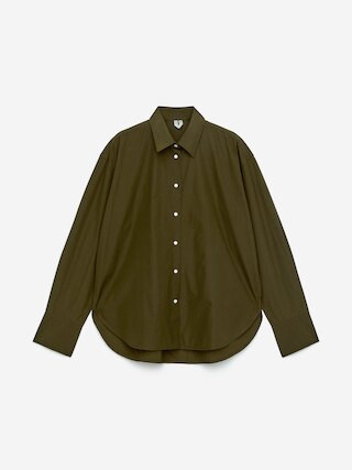 Cotton Poplin Shirt | Arket UK