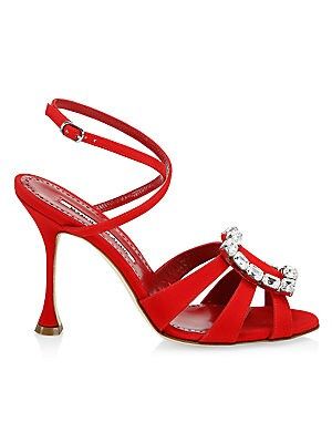 Ticuna Embellished Buckle Sandals | Saks Fifth Avenue