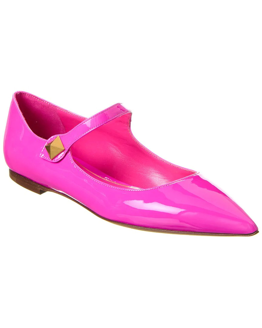 Valentino Tiptoe Patent Flat | Shop Simon