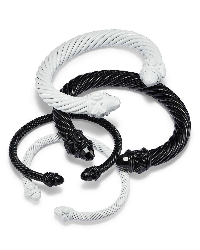 David Yurman Renaissance Aluminum Cable Bracelets, Set of 2 - 150th Anniversary Exclusive | Bloomingdale's (US)