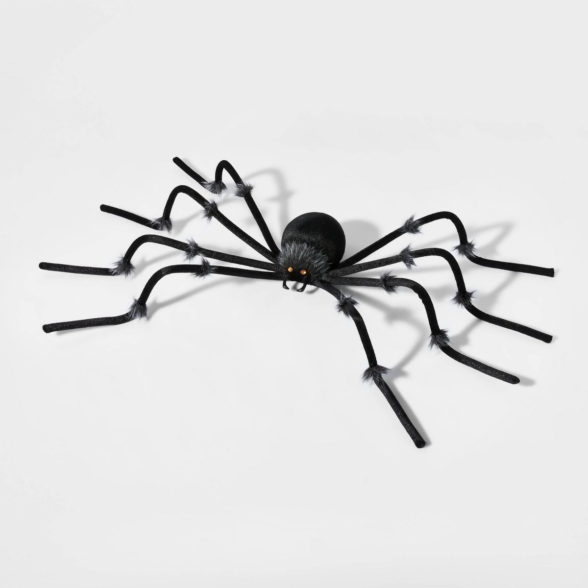 50" Plush Spider Black Halloween Decorative Prop - Hyde & EEK! Boutique™ | Target