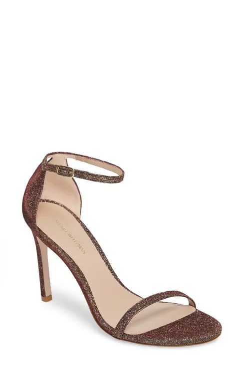 Stuart Weitzman Nudistsong Ankle Strap Sandal (Women) | Nordstrom