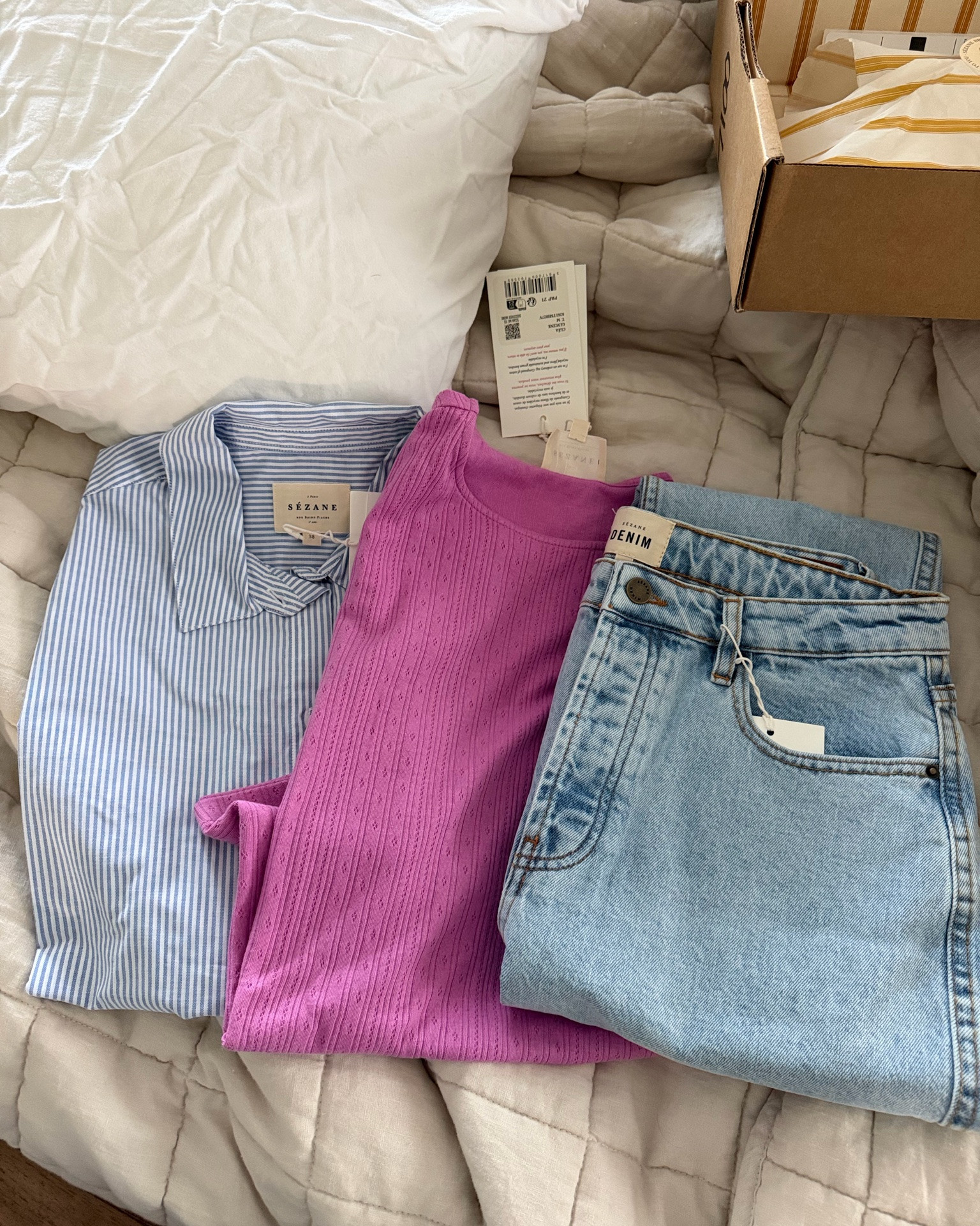 3 pieces I ordered from Sézane for summer

#LTKootd #LTKOver40 #LTKPetite