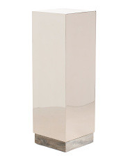 16x16x47 Sweetness Stainless Steel Pedestal | Furniture & Lighting | Marshalls | Marshalls