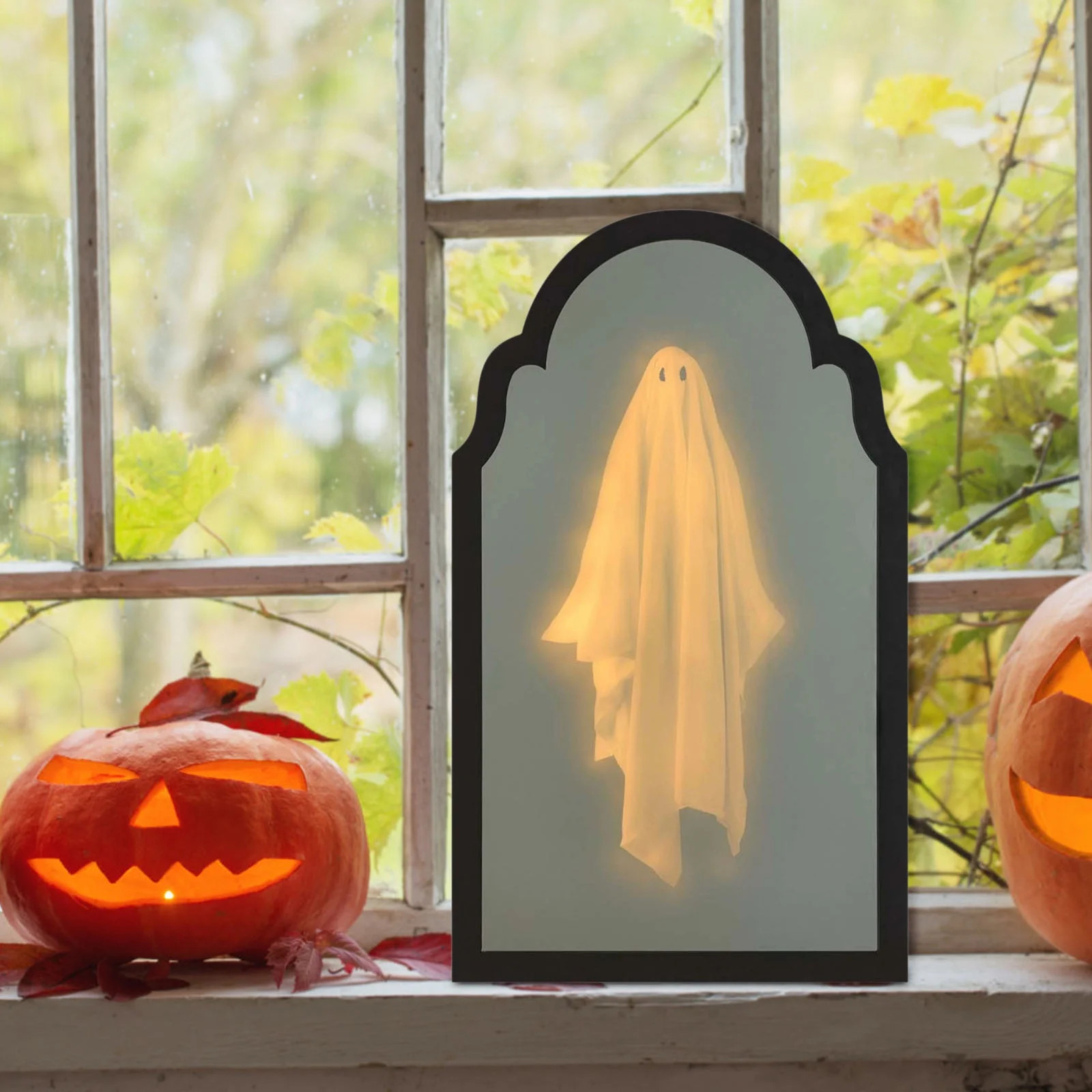 2025 Halloween Hologram Ghost Mirror, Spooky Scary Ghosts for Halloween Decor Indoor, Halloween R... | Walmart (US)