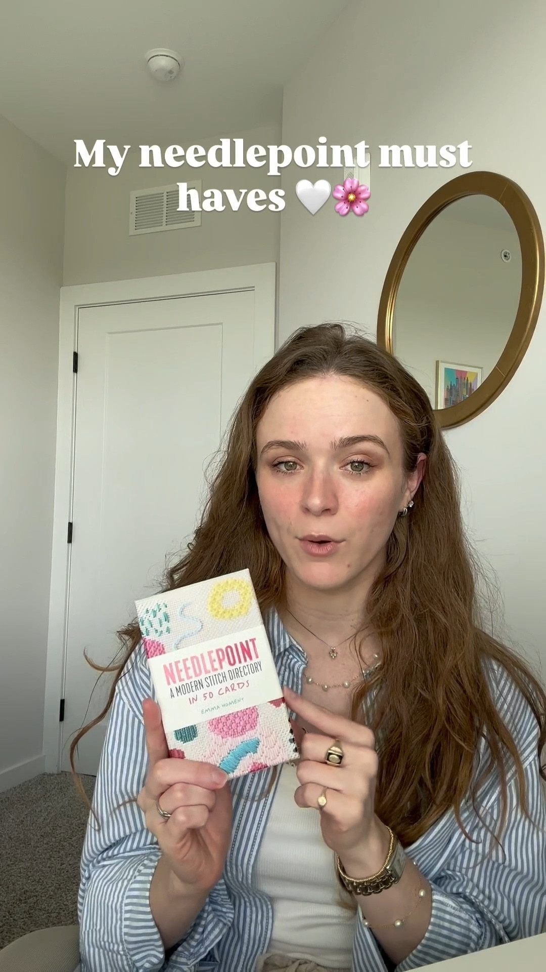 My needlepoint essentials! Whether you’re just starting out or looking for more needlepoint accessories, these are some great finds I love! 