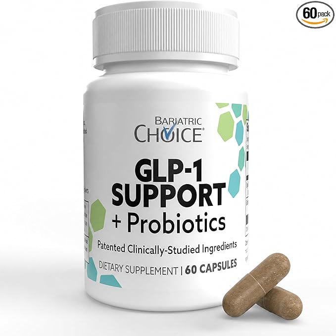 Bariatric Choice GLP-1 Supplement + Probiotics | DygloFit® & SNZ 1969 Probiotic | Supports GLP-1... | Amazon (US)