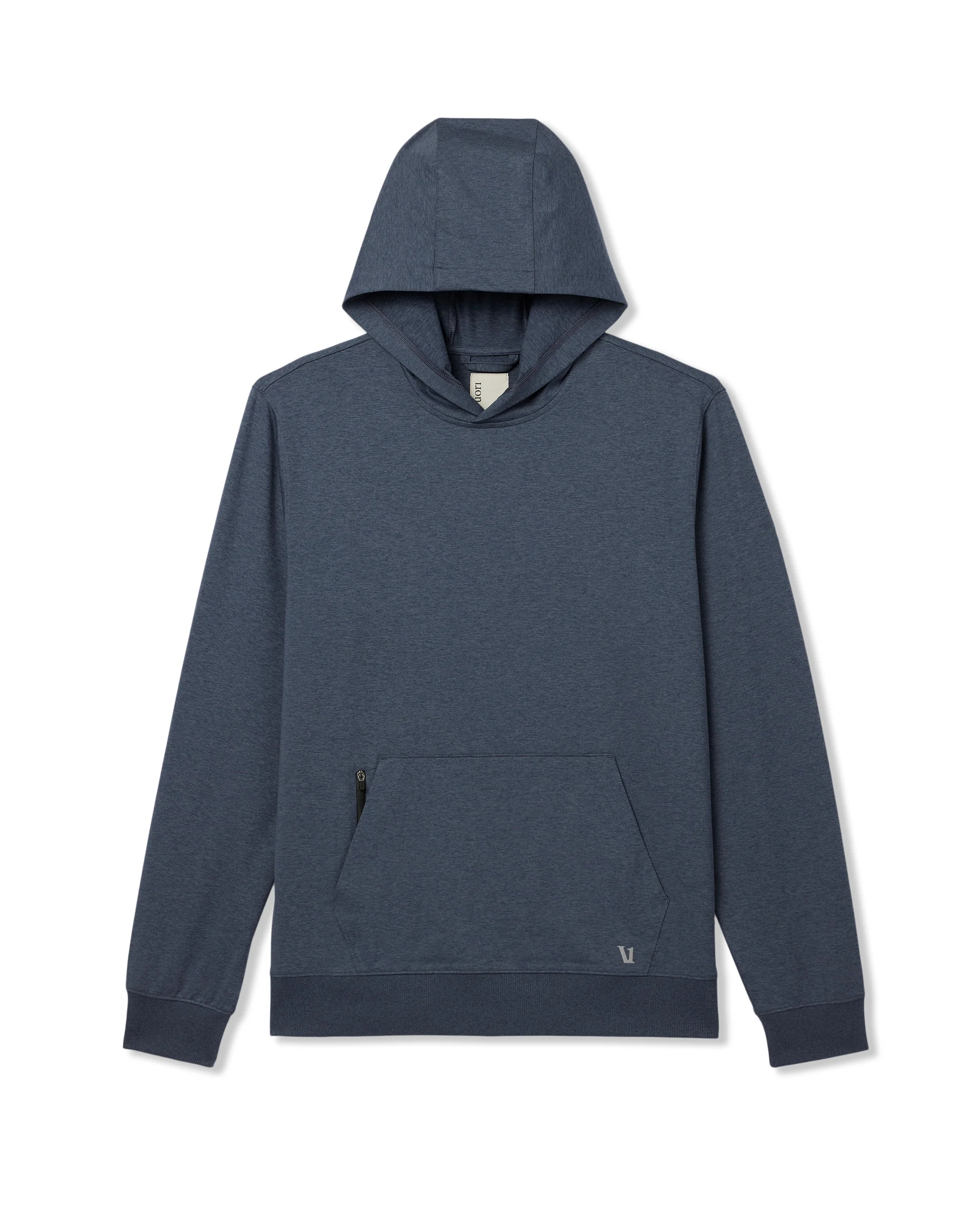 Sunday Hoodie 2.0 | Men's Azure Heather Athletic Hoodie | Vuori | Vuori Clothing (US & Canada)
