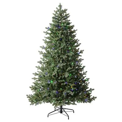 Green Spruce Artificial Christmas Tree with 450 Color & Clear Lights Tree Classics by Balsam Hill Si | Wayfair North America