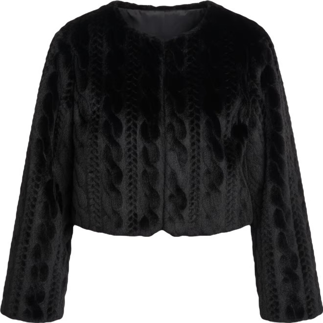 Crewneck Faux Fur Shrug | Bloomingdale's (US)