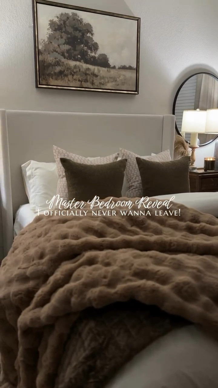 I have been working on revamping our bedroom the past few days and I may never leave home now 🤎🐻 it’s so cozy! I’ll share all the details and link everything because almost everything I bought is from Amazon! 🤌🏽
•
•
•
•
#masterbedroomdecor #homedecor #cozybedroom #cozyvíbes #amazonhome #homedecorinspo #nashvilleblogger #masterbedroomdesign

#LTKOver40 #LTKHome