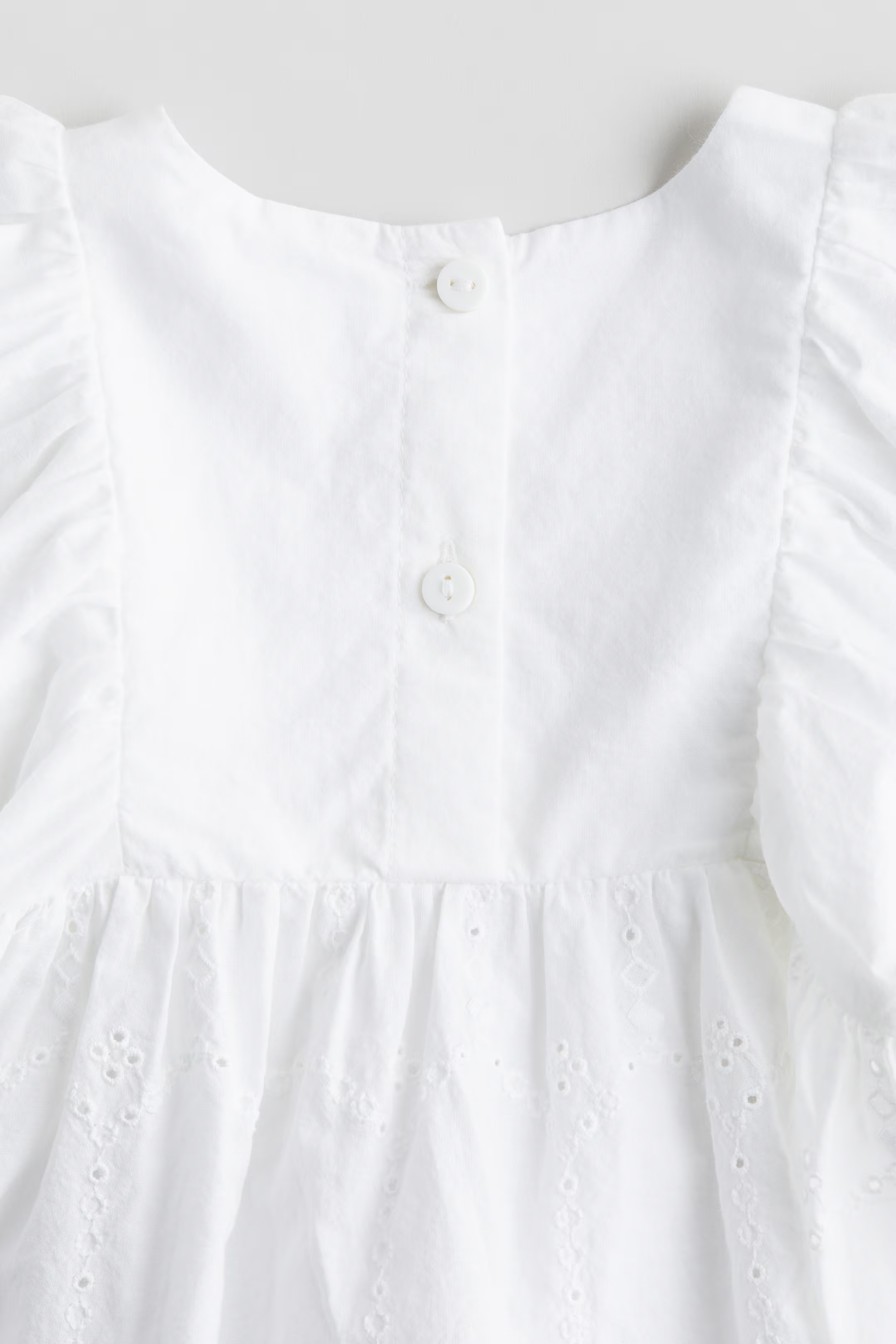 Blouse with Eyelet Embroidery | H&M (US + CA)