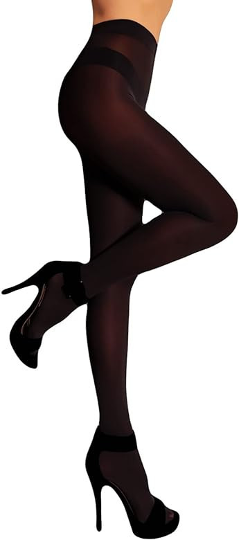 Mila Marutti Women's Tights 30 Den Semi Opaque Stockings for Women Sheer Pantyhose Nylons | Amazon (US)